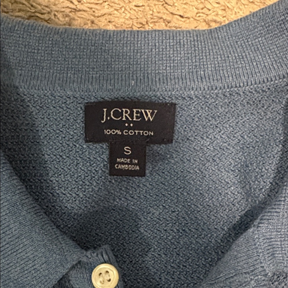 J. Crew Men's Polo in Light Blue